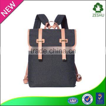 high quality laptop backpack Europe fashion style school backpack