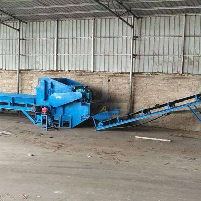 New Condition Electric Power Nailed Wooden Crusher Waste Wood Shredder