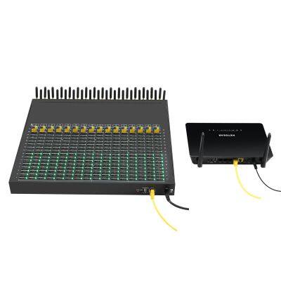 SK32-512 Ports Enough SMS Gateway 2G M26 Bulk Sms Multi Slots Modem 32 Ports 512 Sims Change IMEI SImbox terminal sms gateway
