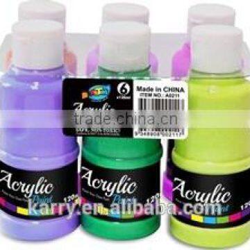 6ct*120ml Acrylic Paint A0211