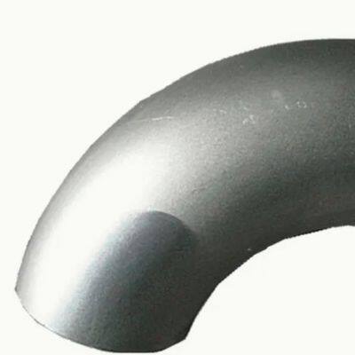 Coude sanitaire en acier inoxydable poli 304 316L à 90 degrés soudé