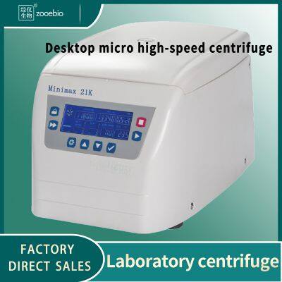 Tabletop Micro High Speed Centrifuge Minimax 21K