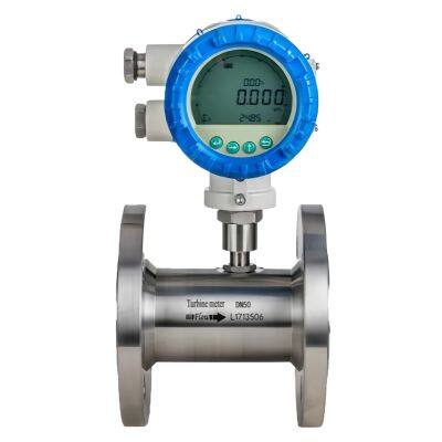 Bestfueling Kyue KTF200 Variablenbereich-Turbinen-Durchflussmesser für die Luftfahrt, intelligent, 24VDC, RS485, Hart