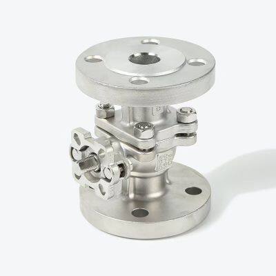 Stainless Steel High Platform Flange Ball Valve Stainless Steel Flange Ball Valve photo-4