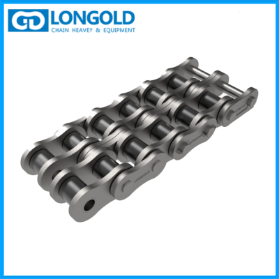 LONGOLD Heavy-duty Double-row Transmission Chain, Ultra-high Strength, Wear Resistant, Made in China