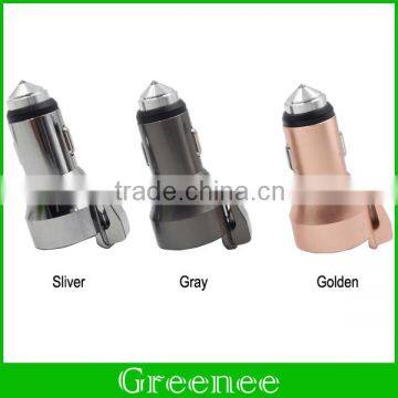 Newest Multifunction Car Charger Dual USB Tungsten Steel Safe Hammers for IPhone 6 6S Plus and Smartphones photo-6