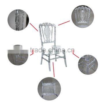 Popular Tiffany Catering Acrylic Wedding High Back Crown Royal Chair Quality Choice photo-3