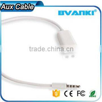 2016 Best Selling Products 3 Ring Male To 2 3.5mm Female TRRS AUX Audio Adapter Cable for Mobile Phone Express Supplier's Choice photo-3