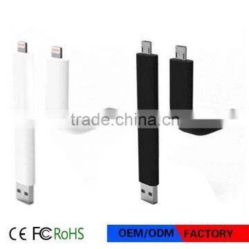 Hot New USB Fast Charging Cable Posable Mini USB Cable for IPhone photo-2