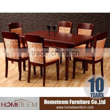 traditional carved wood dining table sets