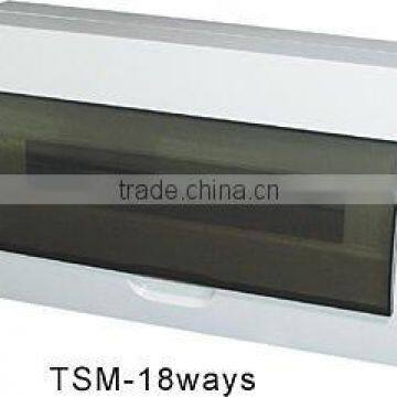 TSM-18ways Surface Distribution Box(Electrical Distribution Box,Plastic Enclosure)