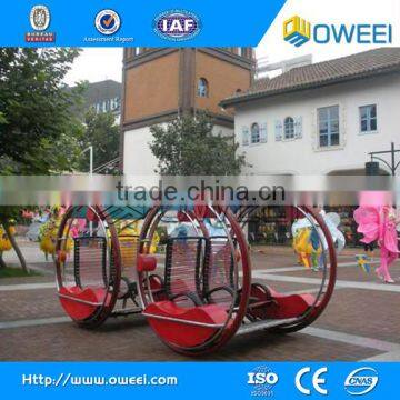 double roller amusement Kids electronic happy car machine suppliers