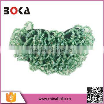 BOKA Seed Beads Appliques For Hair Clip