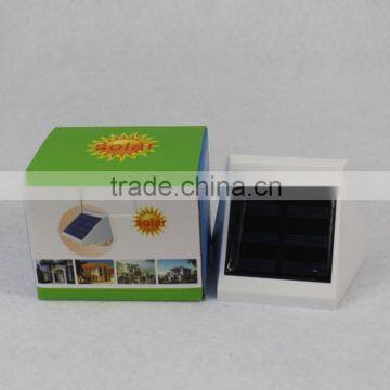 Solar LED Wall Light Lamp for Backyard Garden Out Door Wall Lighting photo-5