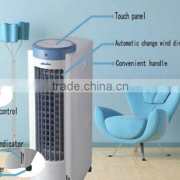 Floor Standing Plastic Portable Room Air Cooler With Remote Control / Evaporative Honeycomb Air Cooler With Ionizer photo-2