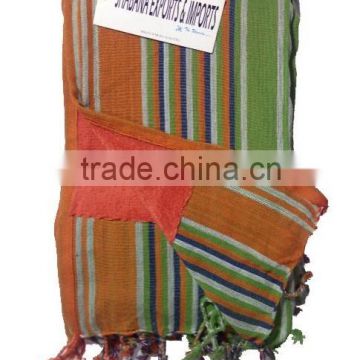 Indian Design Kikoy wholesale cotton advertising beach pareo towel sarong kikoi