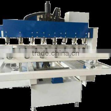 Industrial CNC 3D Engraving Cylinder 4 Axis Wood CNC Router Machine with 8 heads