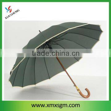 Automatic Wooden Stick Umbrella