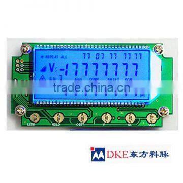 Segment code LCD module