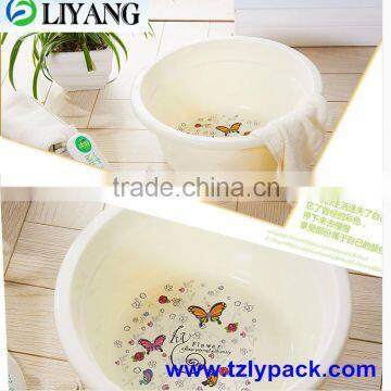 2014 China Manufacture Newest Design High Quality Thermal Transfer Printing Flower Film for Wash Basin