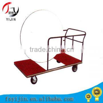 Modern design hotel trolley long table trolley factory