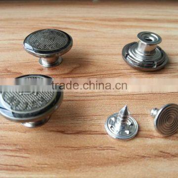 Zinc Alloy Cap Jeans Tack Button -- J1528 photo-2