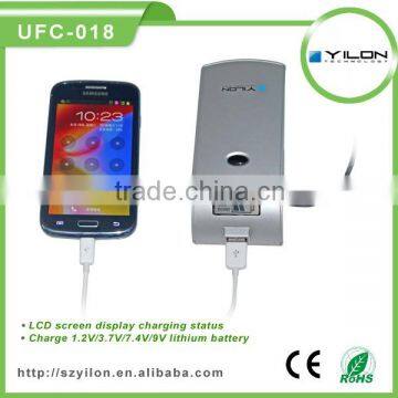 portable design switching power short -circuit 12 amp battery charger