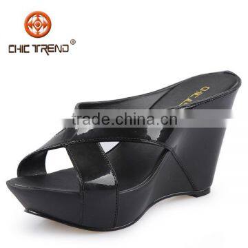 2015 new product Women melissa sandal Jelly PVC hight heel Shoes ladies Waterproof Wedges plastic sandal