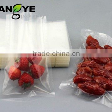 Vacuumized plastic packaging bag for food/vacuum seal food storage