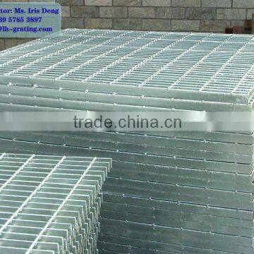 Hot dip galvanized plain steel grating