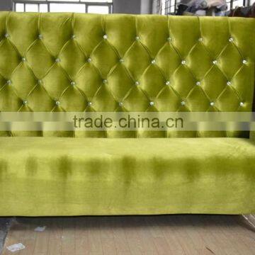 Comfortable high class restaurant booth sofa XY0153