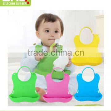 FDA Food Grade Silicone Bib for Kids for Baby Care Bibs photo-3