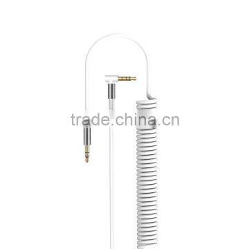 Joyroom S602 3.5mm Audio Cable 1.5M Universal Aux Spring Ure Stereo Audio Cable Male to Male MT-5794 photo-2