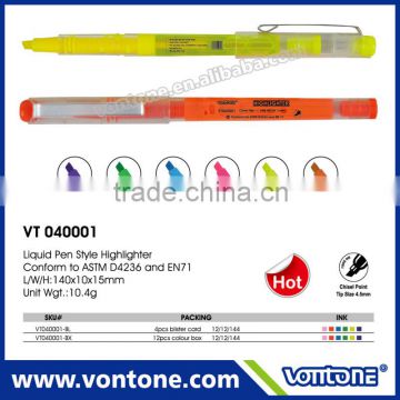 promotional liquid ink pen