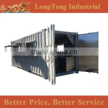 High quality stainless steel 20ft shipping container kitchen