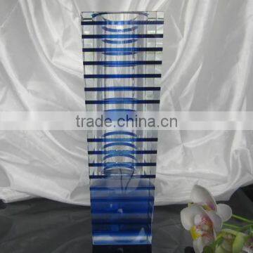 High quality crystal flower vase for home decoration decoration CV-1051