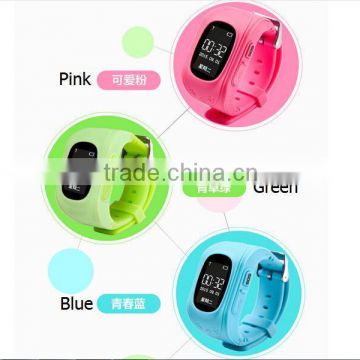 Q50 Kids Bluetooth Smart GSM GPS Watch Security Children With SOS Button 2 Way Talk GPS Tracker Kids