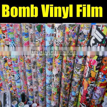 Auto Doodle Film Sticker bomb Cartoon Graffiti Art Vinyl Decal Sticker