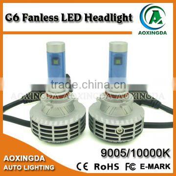 Aoxingda Latest Developmental G6 Car LED Headlight 9005 10000K 8000K 30000K 4300K 6500K