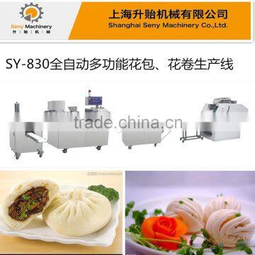 SY-830 automatic steamed vegetable buns processing line