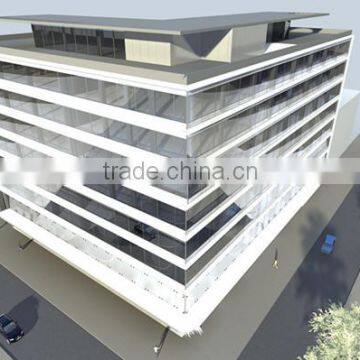 Mozambique commercial building glass curtain wall