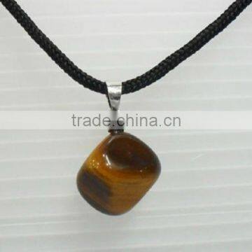 Pendant hot seller tiger eye tumbler pendant jewelry