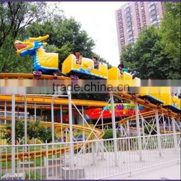 Rich Experience Manufacturer Attractive Outdoor Games Mini Roller Coaster