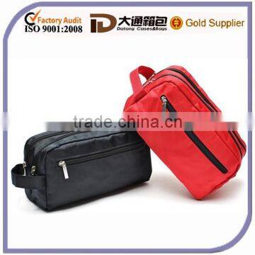 2015 Promotional Polyester Cosmetic Makeup Bag Fashion Unisex Wash Hotel Toiletry Bag
