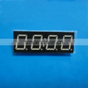 4 digits 0.4inch 12pins led display tube