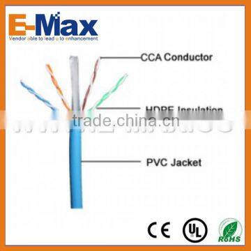 Best price UTP Cat6 CCA Stranded network cable--EC-D31004P015