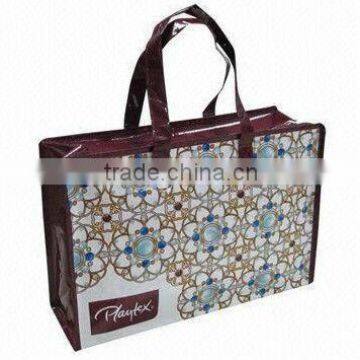 pp woven bag with top zipper