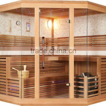 Luxury sauna room