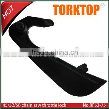 China 4500 5200 5800 chain saw spare parts throttle lock