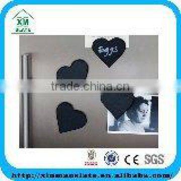various shape lovely blank fridge magnets with soapstone chalks